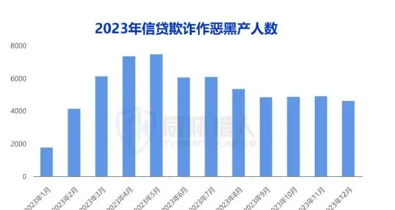 Chart of credit fraud (page 44 of the original report)