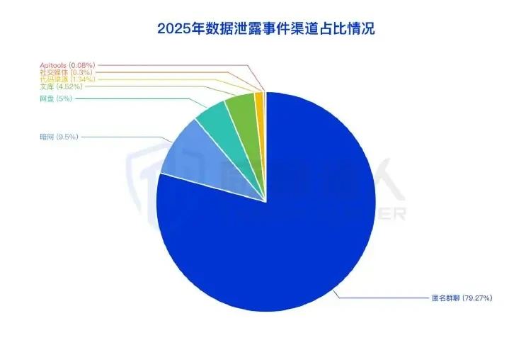 Overview of the channels through which data are leaked (page 11 of the original report)