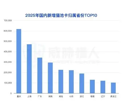 Figure showing trends in domestic SIM pool card resources in 2025 (page 10 of the original report)